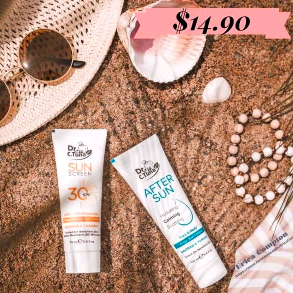 Sunscreen and after sun!☀️